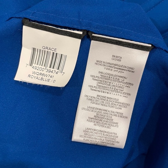 💙 BCBGMAXAZRIA Strapless Grace Gown (Sz 0) - Picture 8 of 8